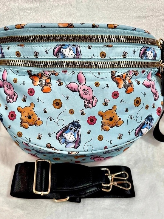 unbranded Handbags - New Winnie Pooh & Friends  Crossbody Bum Bag w/long strap size inclusive